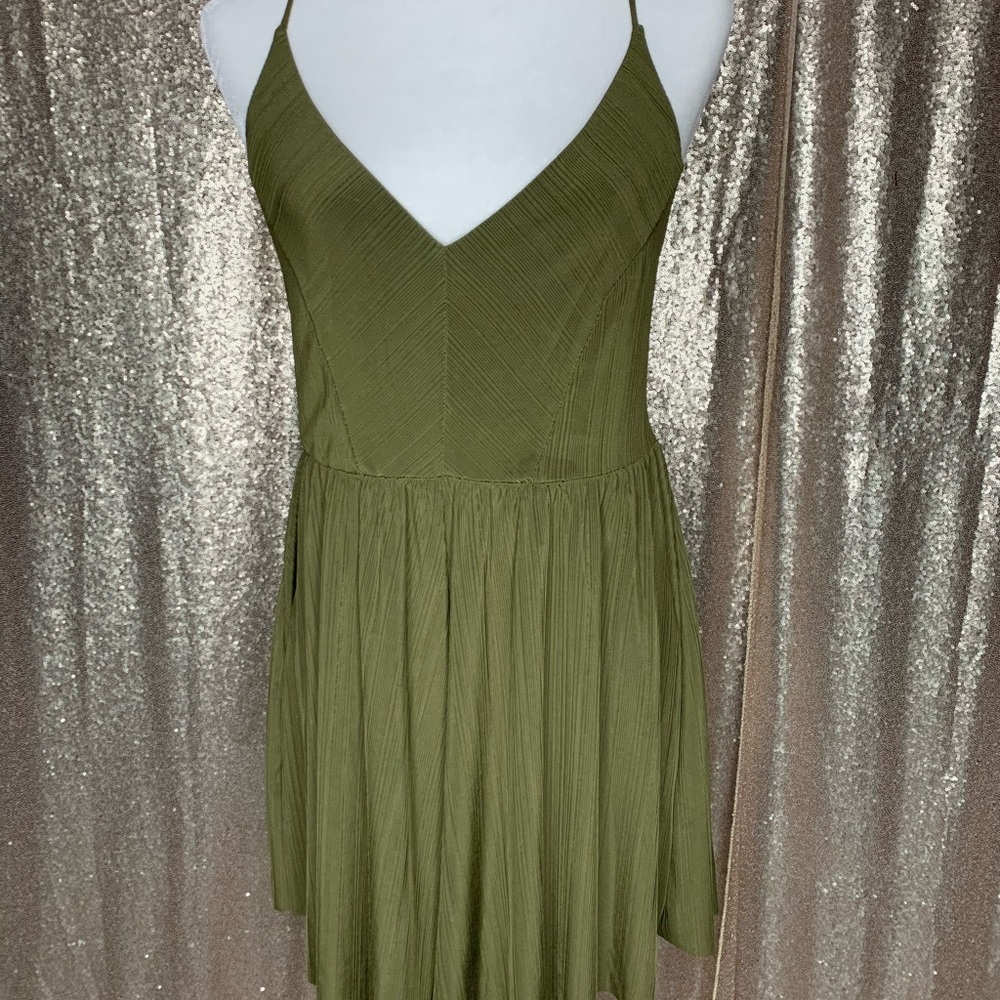 Cross Cross Backless Romper